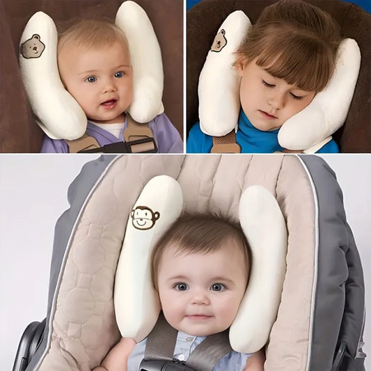 Infant Neck Pillow for Stroller &amp; Car Seat, Banana Design