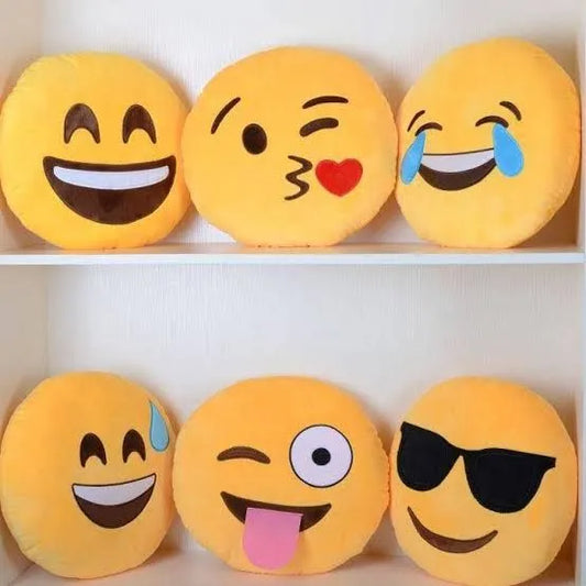 Set Different Emoji Cushion & Pillow