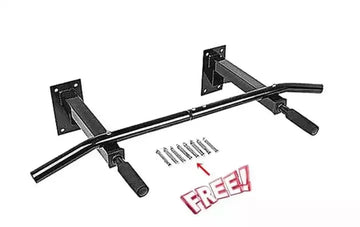 Wall-Mounted Pull-Up Bar Combo for Home Gym